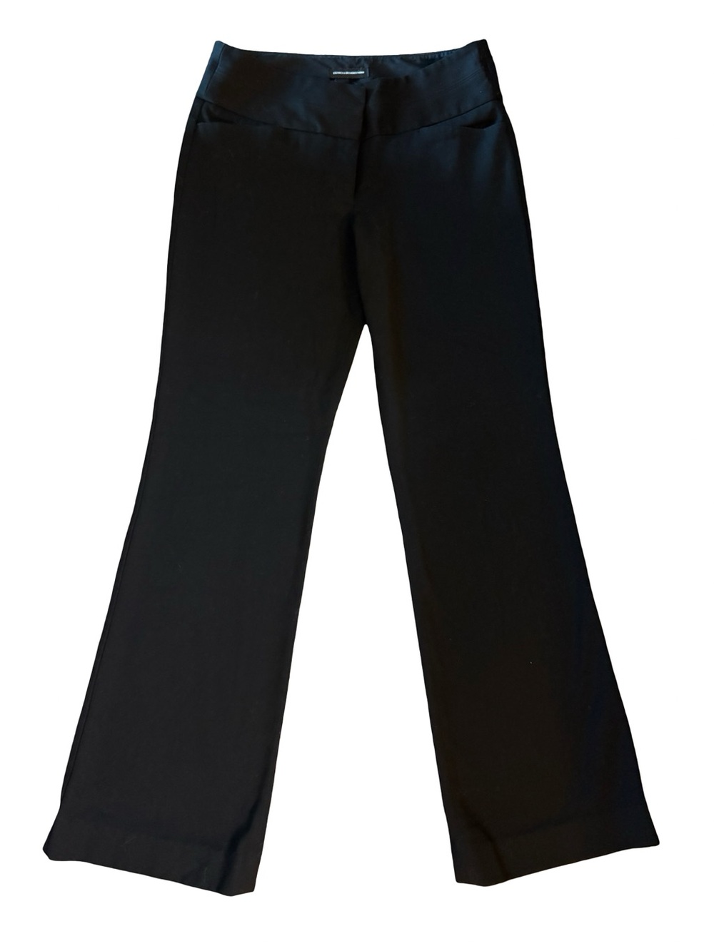 Express Editor Black Wide-Leg Dress Pants Size 4R